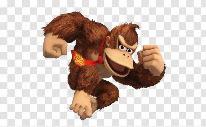 Donkey Kong Super Smash Bros. For Nintendo 3DS And Wii U Brawl - Charecter Transparent PNG