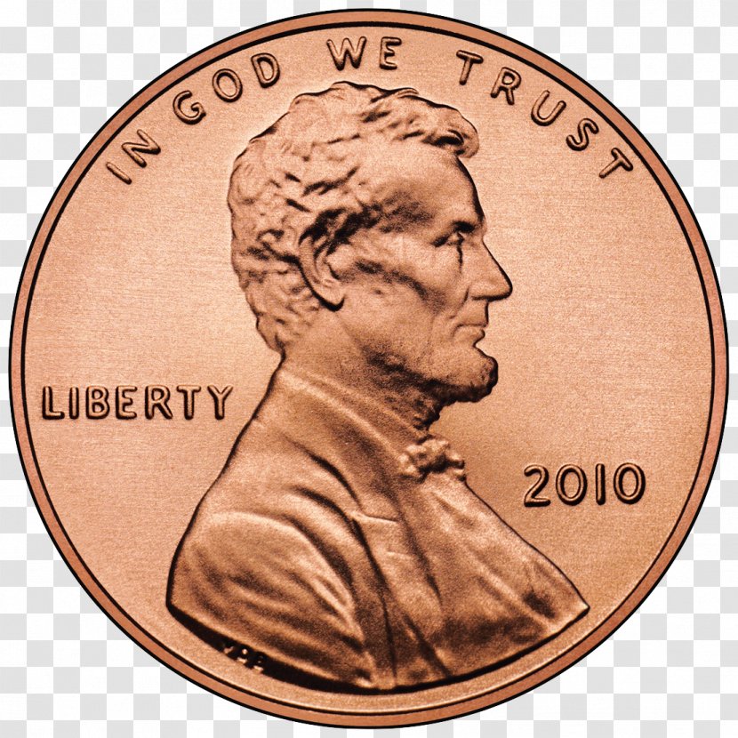 United States Penny Lincoln Cent Coin Nickel - Quarter - Stack Transparent PNG