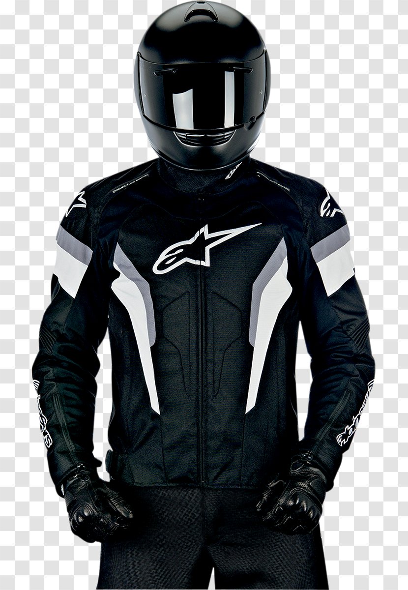 Alpinestars Leather Jacket Motorcycle Clothing - Heart Transparent PNG