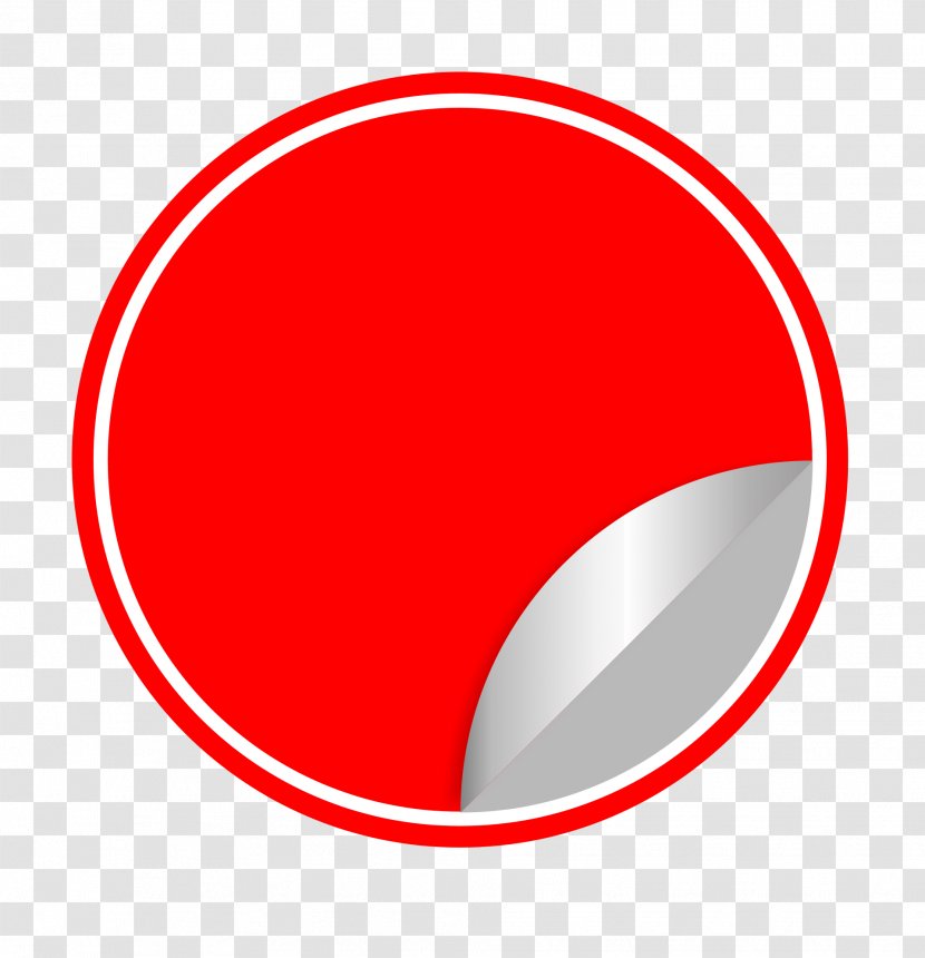 Trademark Circle Logo Brand - Area - Red Label Transparent PNG
