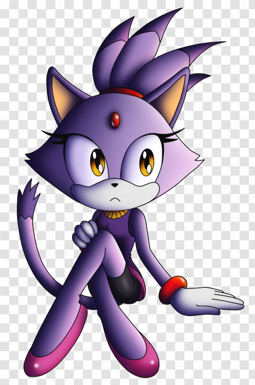 Blaze The Cat Mario & Sonic At Olympic Games London 2012 - Tail Transparent PNG