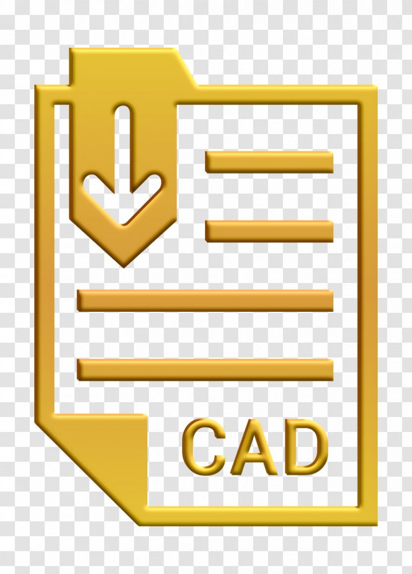 Cad Icon File Extension - Symbol Logo Transparent PNG
