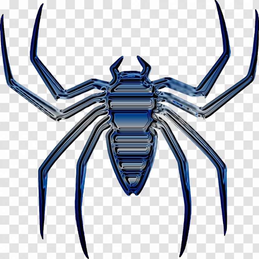 Spider-Man Symbol Logo Image - Arthropod - Spider Web Drawing Transparent PNG