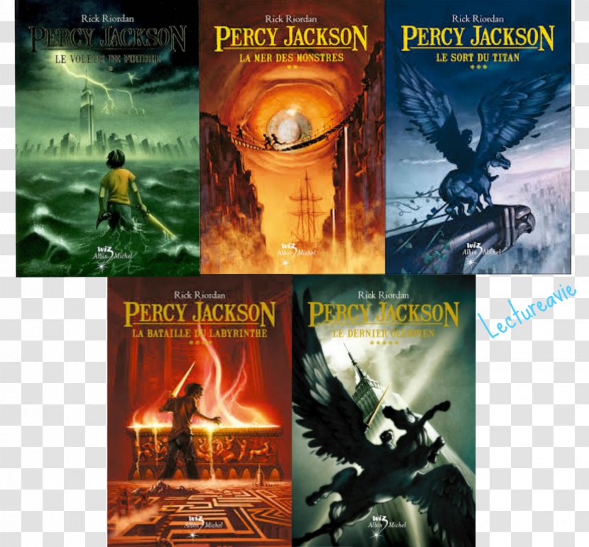 The Lightning Thief Titan's Curse Percy Jackson Sea Of Monsters Last Olympian - Book Transparent PNG