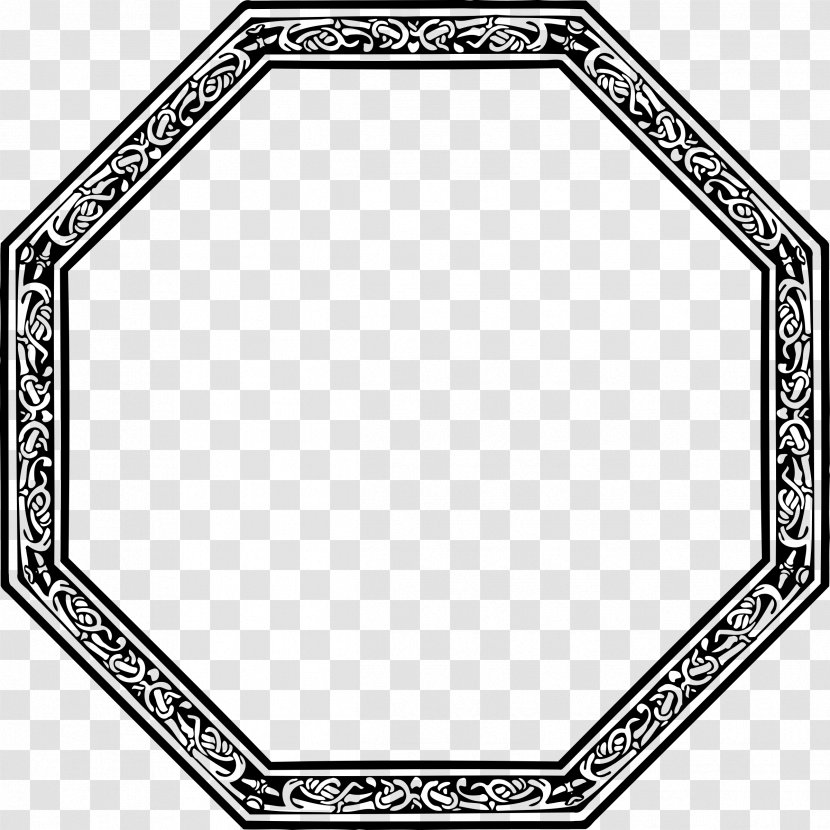 Picture Frames Line Art Angle Pattern - Area - Frame Icon Transparent PNG