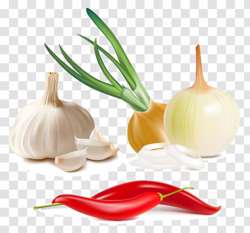 Chili Pepper Capsicum Vegetable Bell - Garlic Free Pull Vector Download Transparent PNG