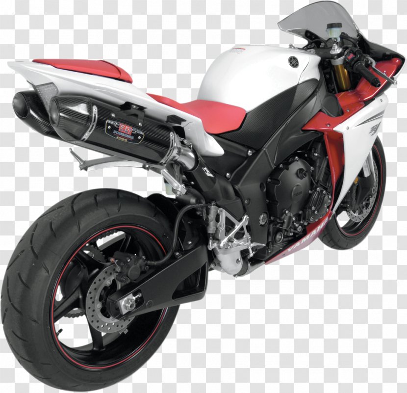 Tire Yamaha YZF-R1 Exhaust System Motor Company Car - Motorcycle Fairing Transparent PNG
