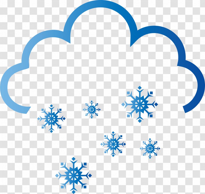 Weather Forecasting Symbol - Symmetry - Blue Snow Transparent PNG