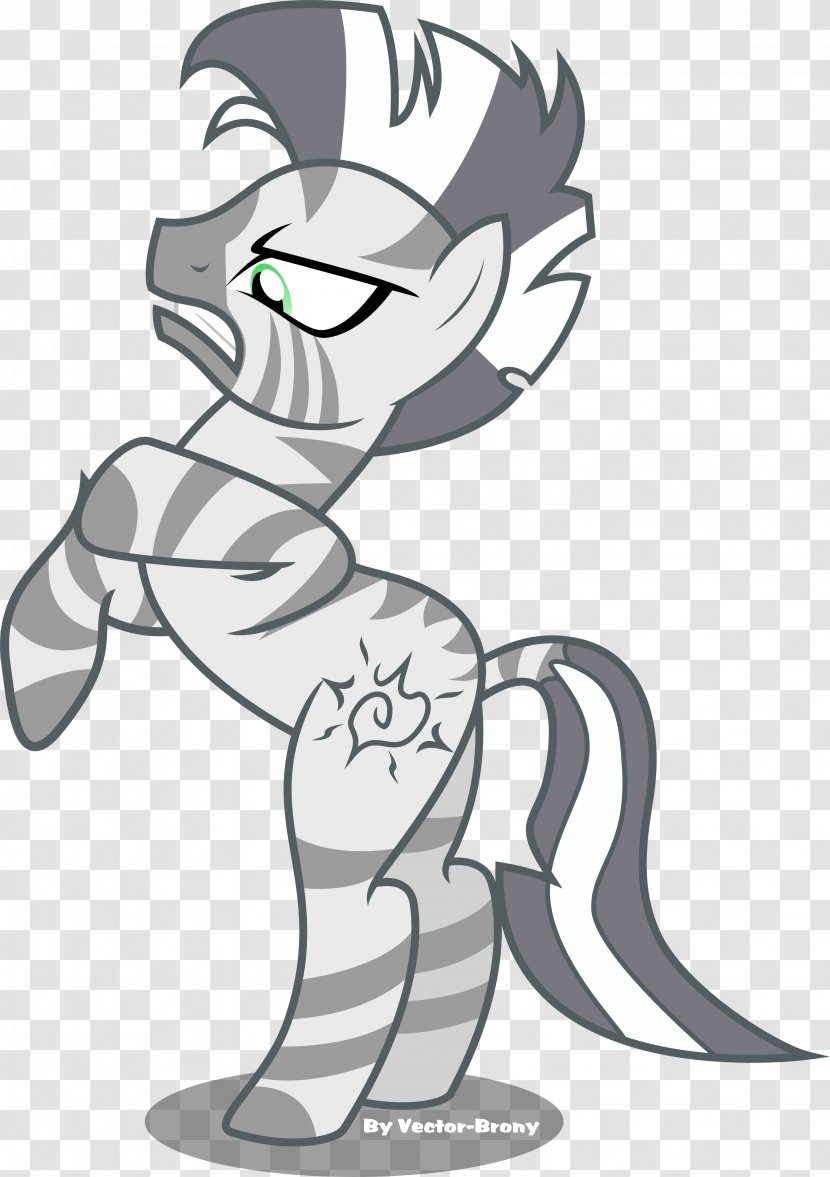 My Little Pony: Friendship Is Magic Fandom Fallout: Equestria Art Drawing - Line - Zebra Transparent PNG