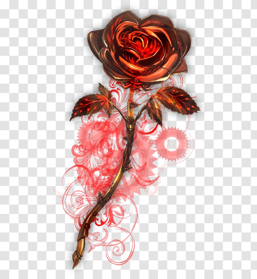 Digital Art Drawing Steampunk DeviantArt - Flower - Romantic And Beautiful Transparent PNG