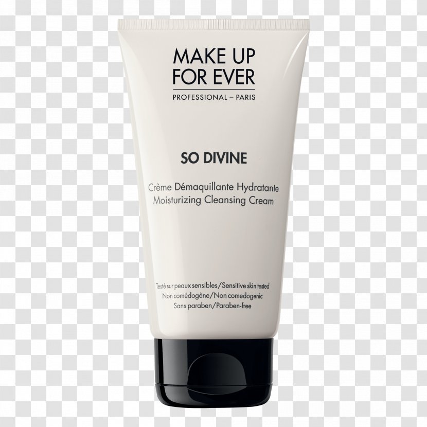 Cosmetics Make Up For Ever Cleanser Cream Make-up - Lotion - Logo Transparent PNG