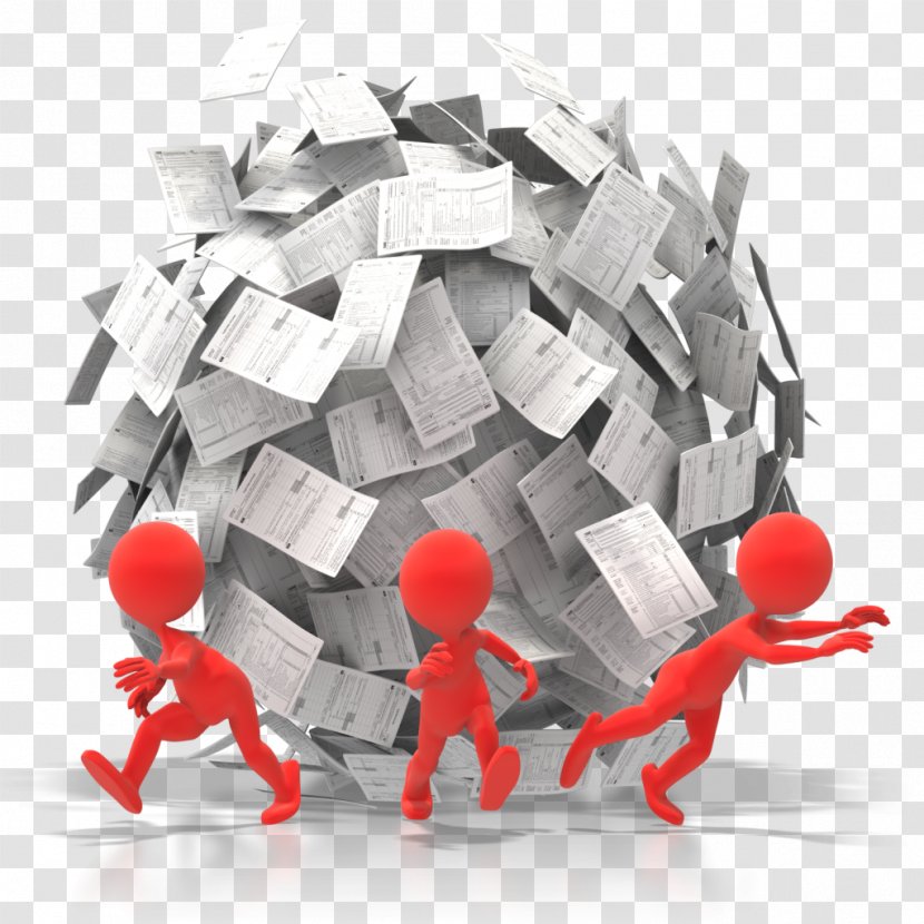 Document Management System Computer Software File Format - Paperless Office - 3d People Transparent PNG