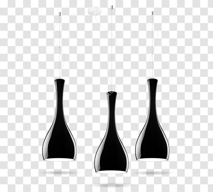 Lamp Glass Bottle Decanter - Ceiling - Kolor Transparent PNG