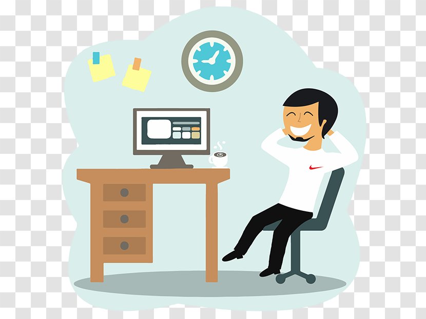 Office Cartoon Job - Royaltyfree - Spa Figures Transparent PNG