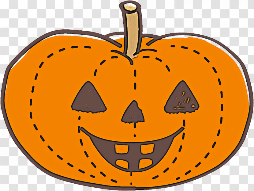 Jack-o-Lantern Halloween Carved Pumpkin Transparent PNG