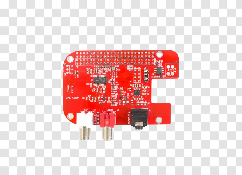 Microcontroller Electronics Digital-to-analog Converter Electronic Component Circuit - One Piêc Transparent PNG