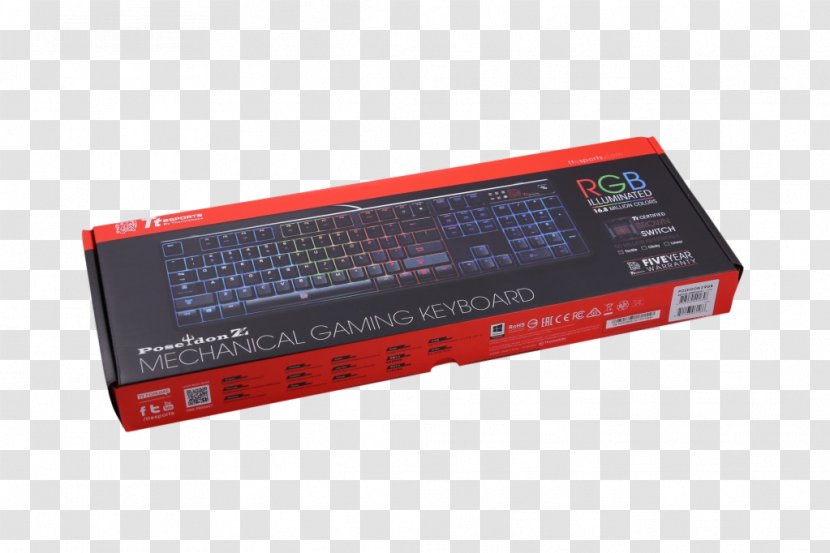 POSEIDON Z RGB Gaming Keyboard KB-PZR-KBBRTC-01 Computer Tesoro Excalibur Spectrum Electronics Electronic Musical Instruments - Keypad - Game Peripherals Transparent PNG