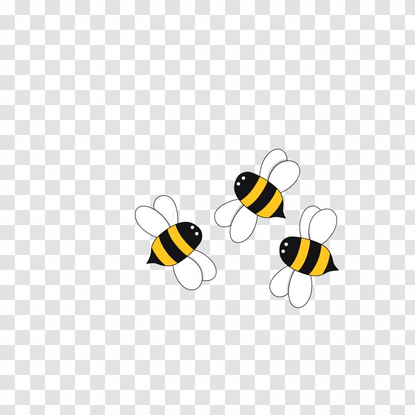 Bee Apis Florea Euclidean Vector Transparent PNG
