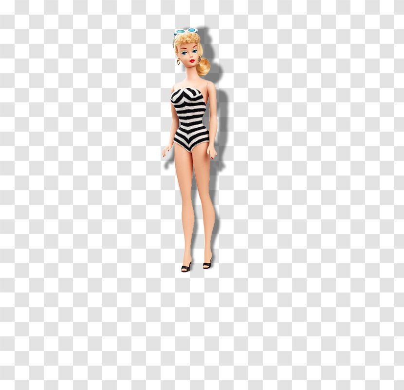 Barbie Fashion Model Collection Doll Swimsuit - Watercolor Transparent PNG