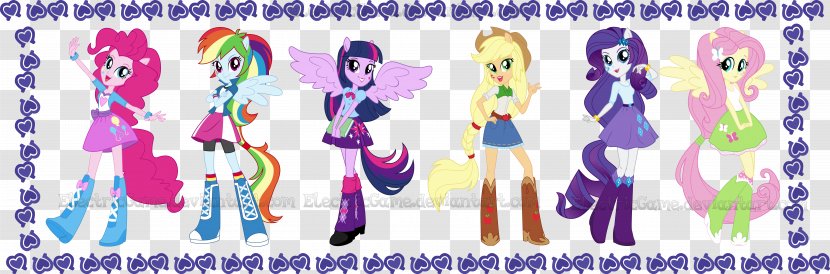My Little Pony: Equestria Girls Twilight Sparkle Rarity Sunset Shimmer - Pony - Dazzling Transparent PNG