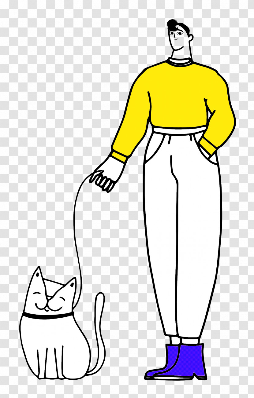 Walking The Cat Transparent PNG