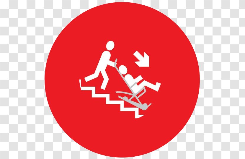 Escape Chair Stairs Sign Emergency Transparent PNG