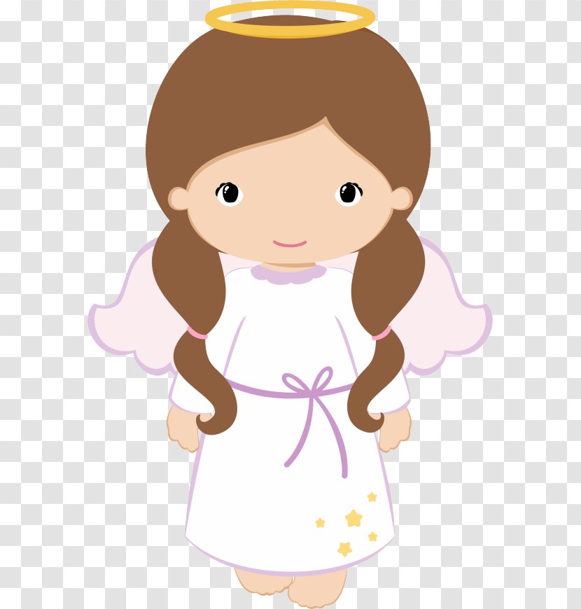 Baptism First Communion Child Angel Confirmation - Cartoon - Baby Transparent PNG