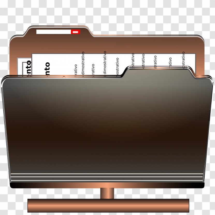 Clip Art - Rectangle - Folders Transparent PNG