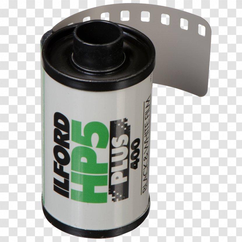 Photographic Film 35 Mm Ilford Photo HP5 Plus Negative - Camera Transparent PNG