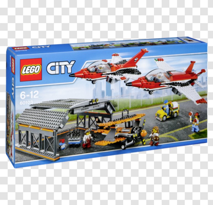 Airplane LEGO 60103 City Airport Air Show Toy - Lego Friends Transparent PNG