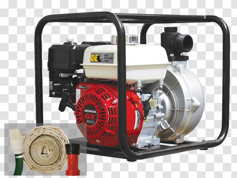 Honda Pumps Engine Firefighting - Small Engines Transparent PNG