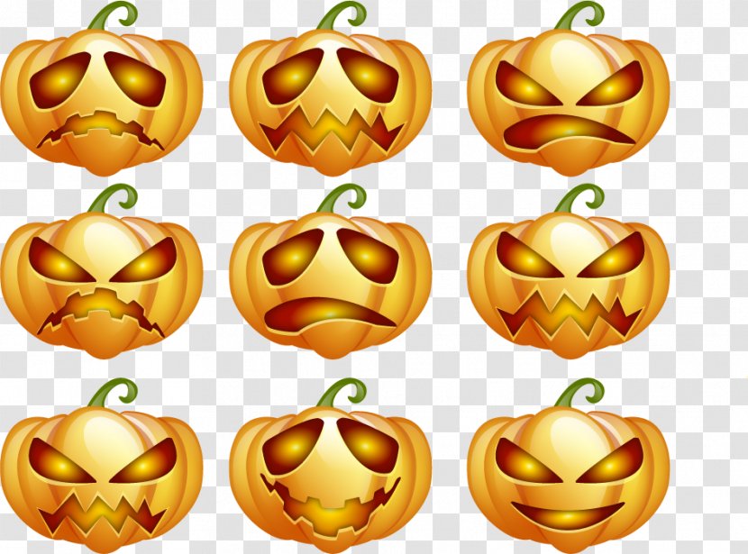 Halloween Pumpkin Jack-o'-lantern - Plot - Vector Elements Blame Transparent PNG