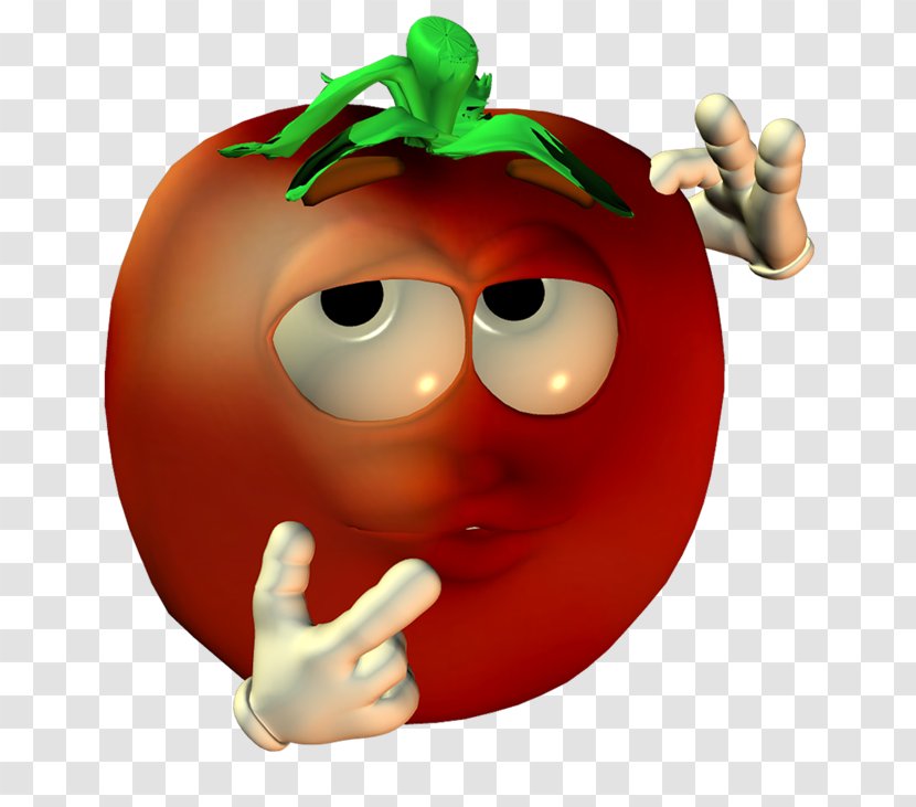 Tomato Christmas Ornament Apple Day Animated Cartoon - Zw Transparent PNG