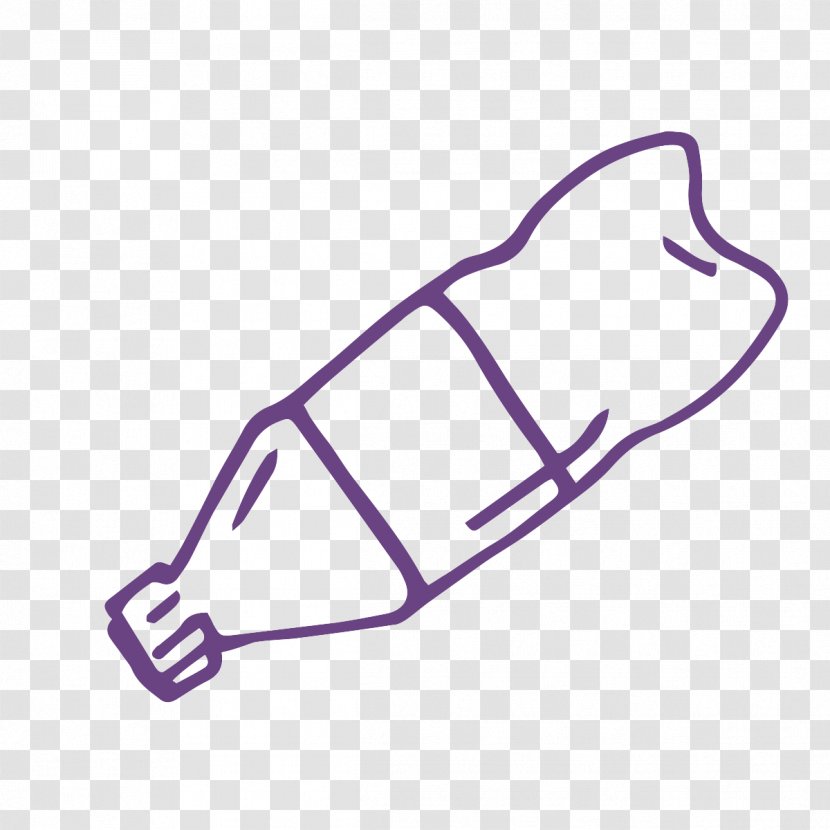 Purple Violet - Plastic Bottle Transparent PNG