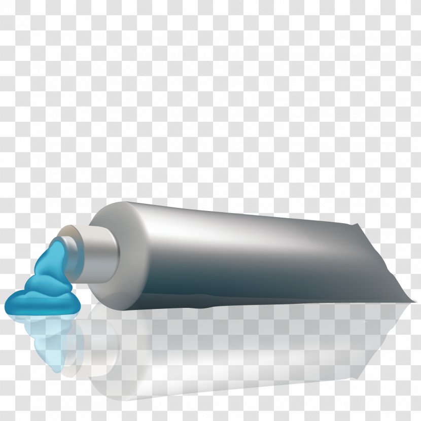 Vector Toothpaste - Cylinder Transparent PNG