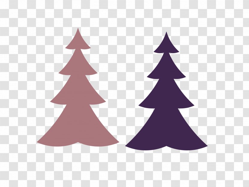 Christmas Tree Paper - Decoration - Cartoon Flat Transparent PNG