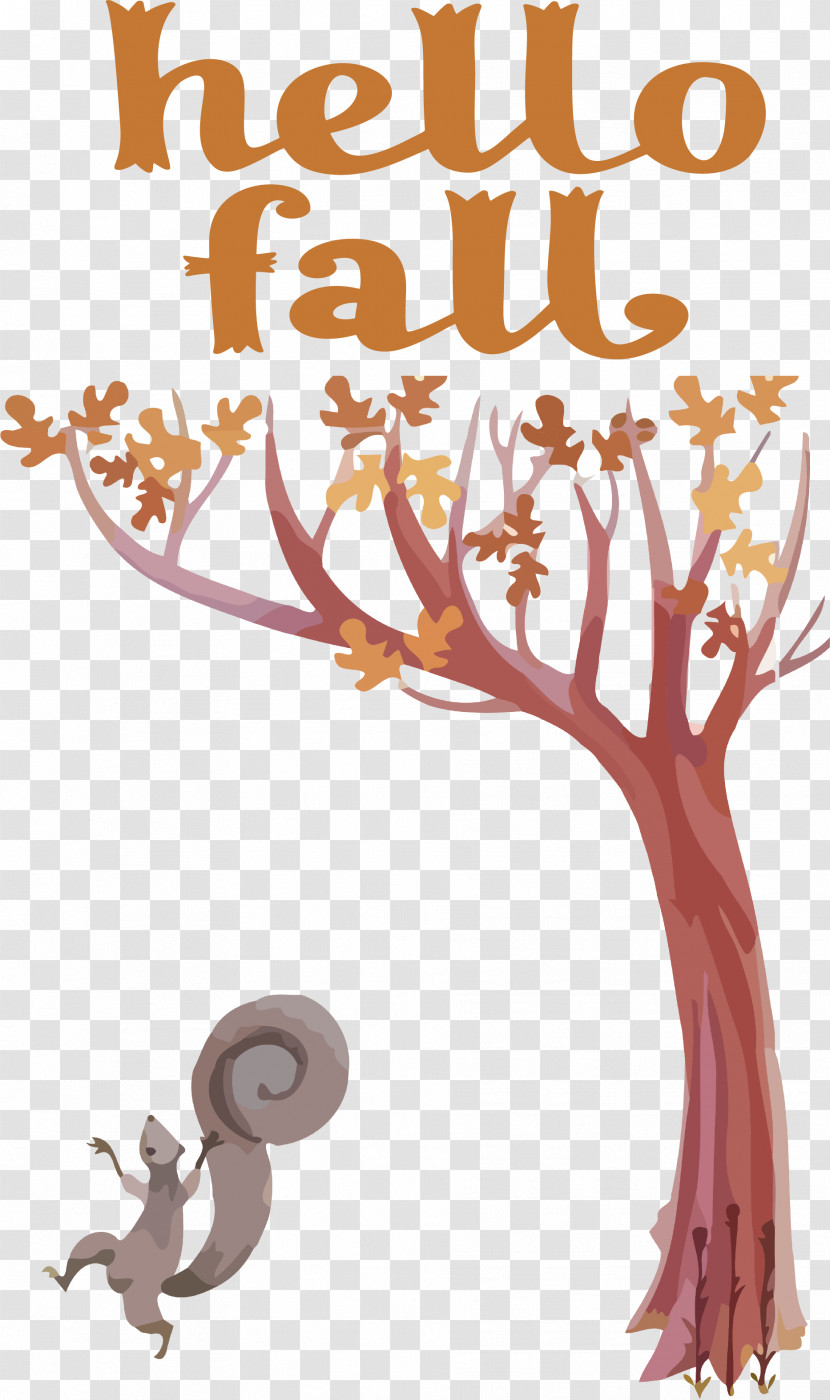 Hello Fall Fall Autumn Transparent PNG