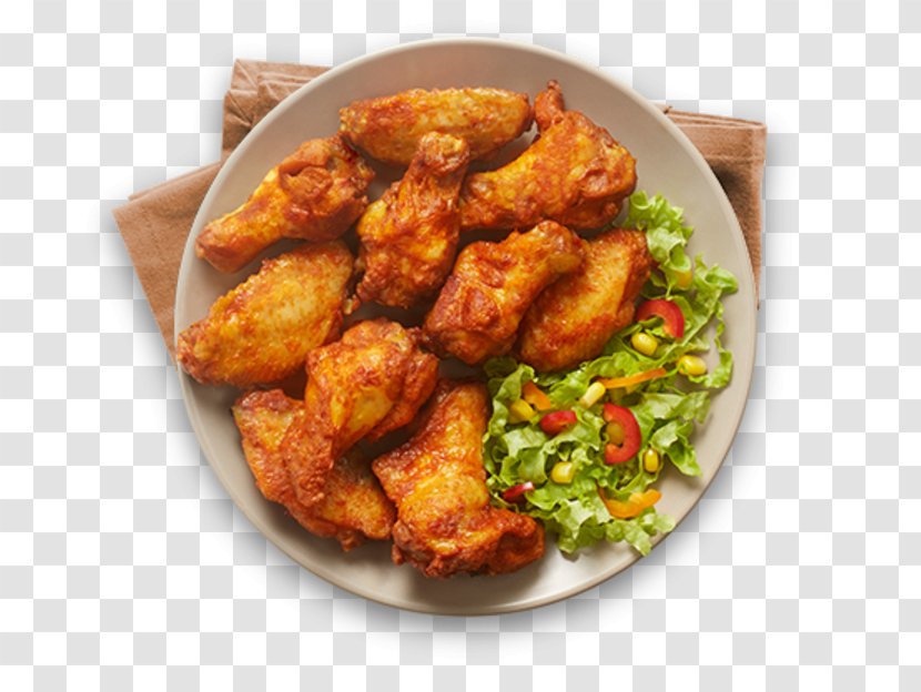 Crispy Fried Chicken Nugget Buffalo Wing Barbecue - Dish - Roast Chiken Transparent PNG