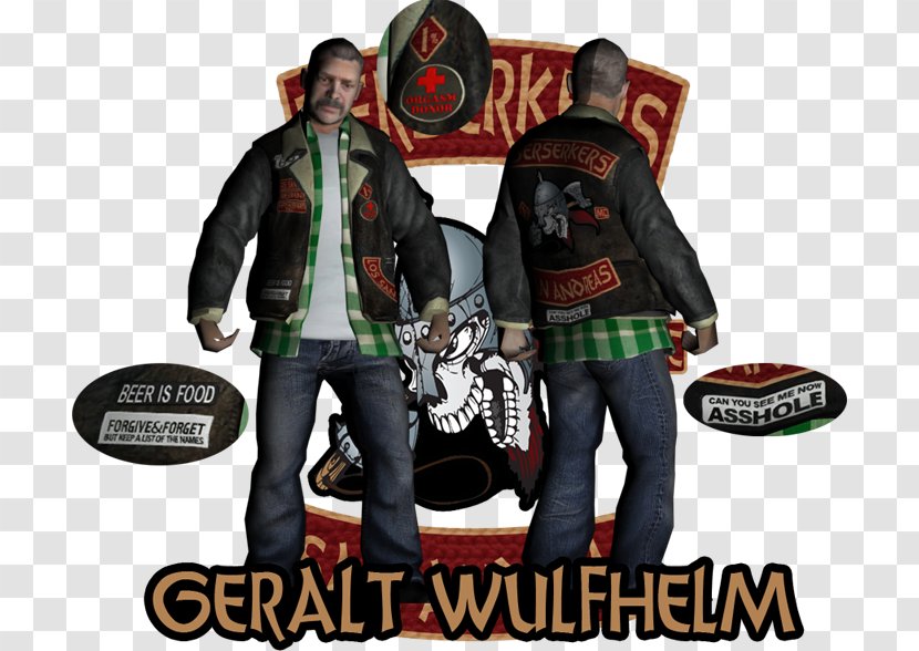 Leather Jacket T-shirt Outerwear - Action Figure - Motorcycle Club Transparent PNG