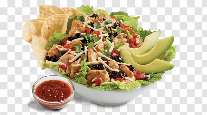 Greek Salad Waldorf Chicken Taco Caesar - Tostada Transparent PNG