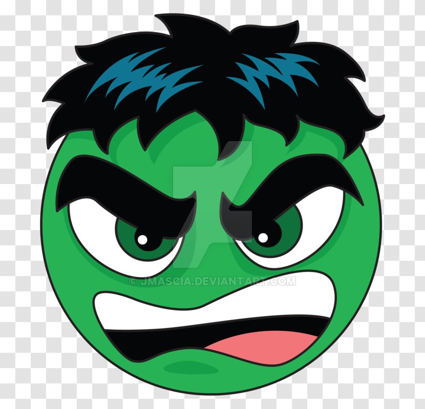 Bruce Banner Smiley Thor Captain America Emoticon - Hulkbusters Transparent PNG