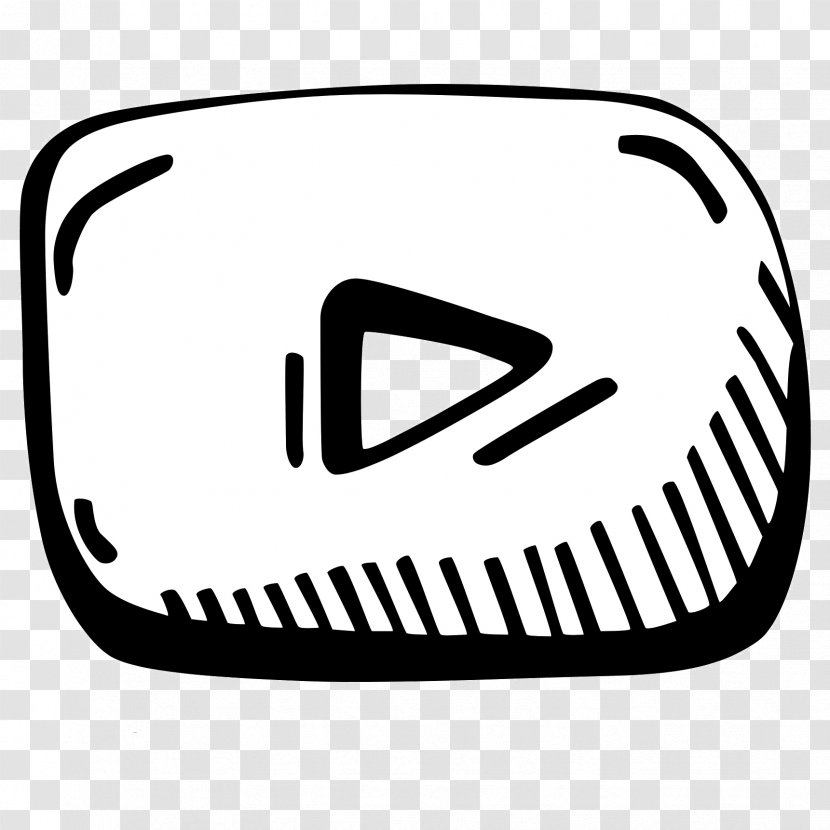 Youtube Logo - Symbol - Compact Car Line Art Transparent PNG