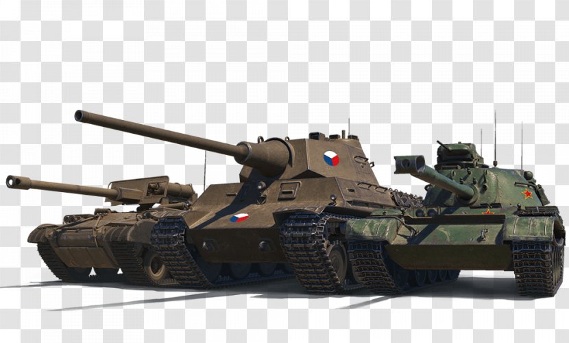 World Of Tanks Churchill Tank KV-1 Self-propelled Artillery - Video Game Transparent PNG