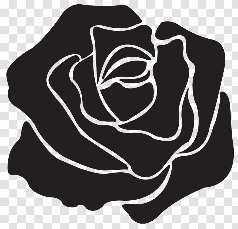 T-shirt Black Rose Garden Roses - Tshirt - Design Transparent PNG