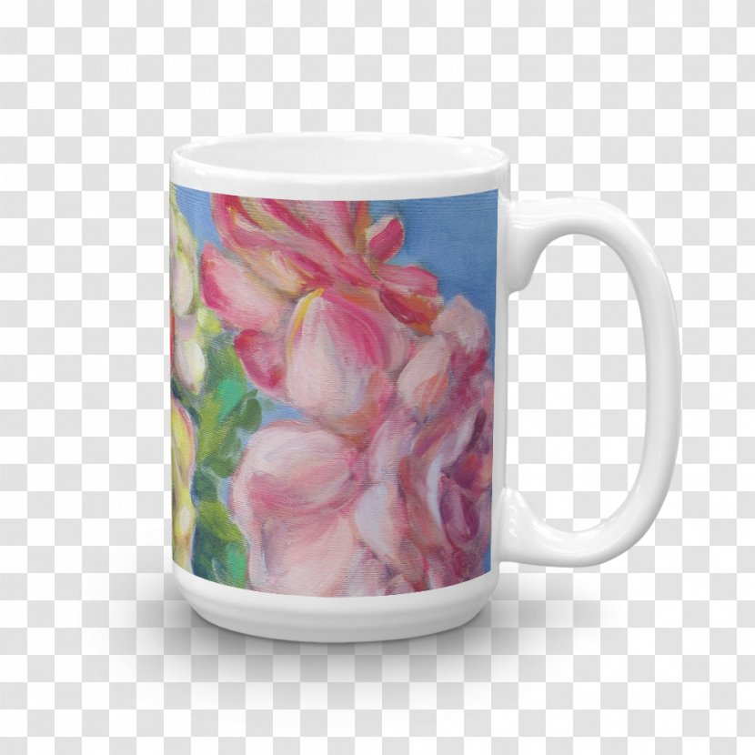 Coffee Cup Mug Pink M RTV Transparent PNG