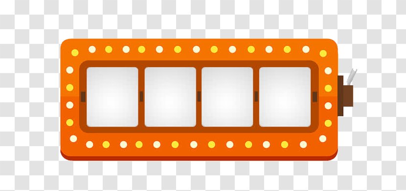 Binary Number Radix - Orange - Battery Transparent PNG