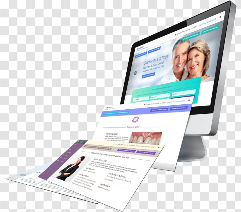 Online Advertising Computer Monitors Multimedia Display - Device - Web Hosting Transparent PNG