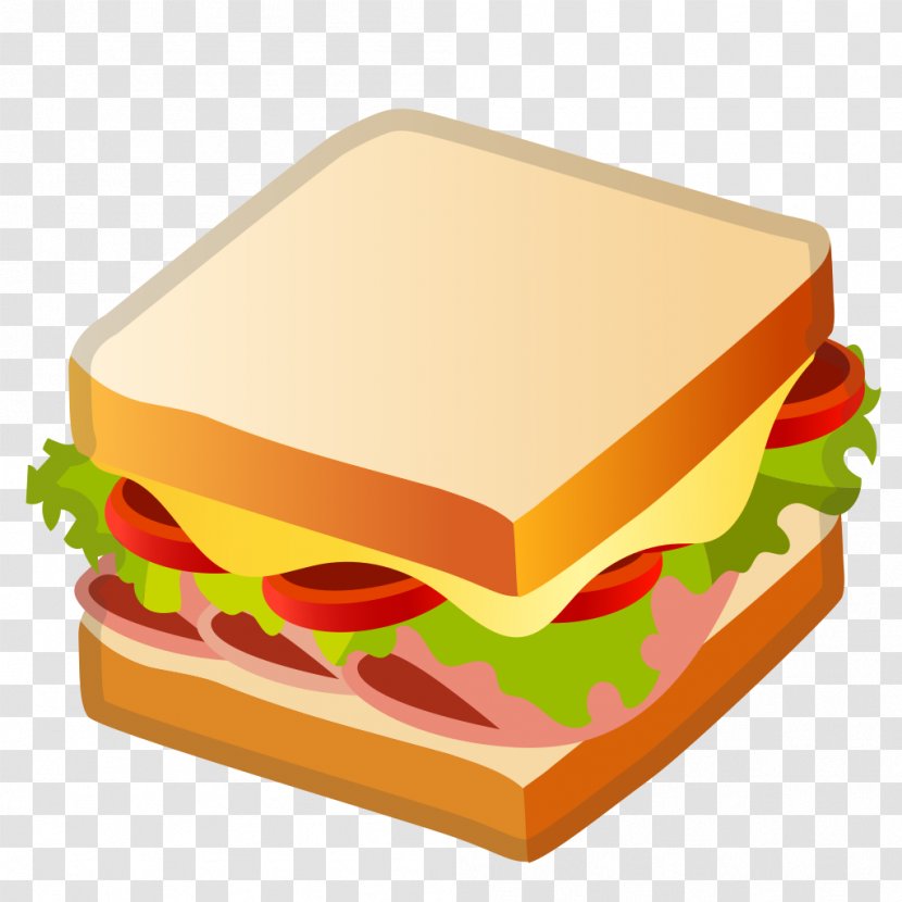 Sandwich Wrap BLT Emojipedia - Sweet Bread Transparent PNG