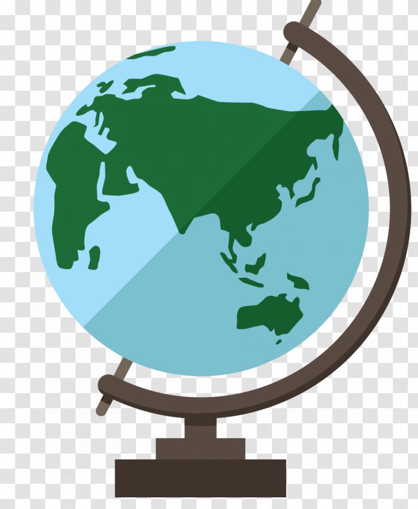 Globe World Map - Vector Material Transparent PNG