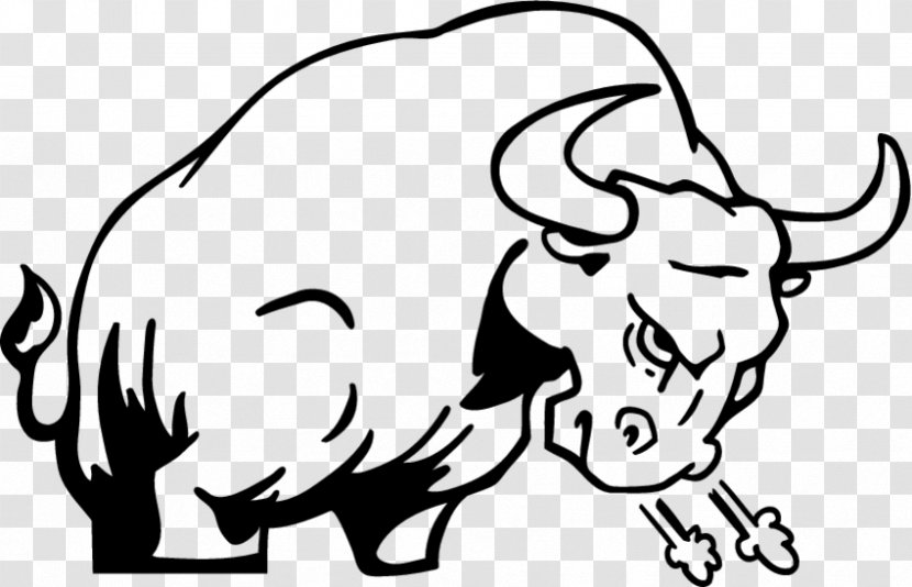 Cattle Charging Bull Drawing Clip Art - Heart Transparent PNG